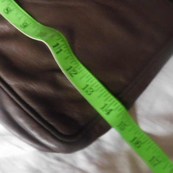 Kenneth cole Reaction Brown Satchel Bag Note book Brown Bag pre Owned - Picture 5 of 7